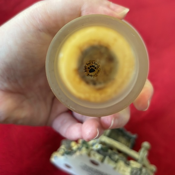 Boyds Bears Bearstone Collection Clementine Garden Romance Candle Holder VINTAGE - Picture 11 of 14